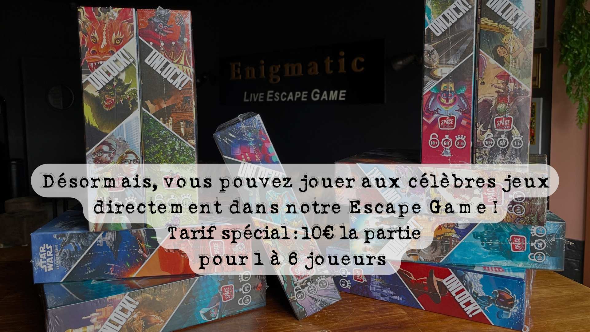  - Enigmatic Live Escape Game